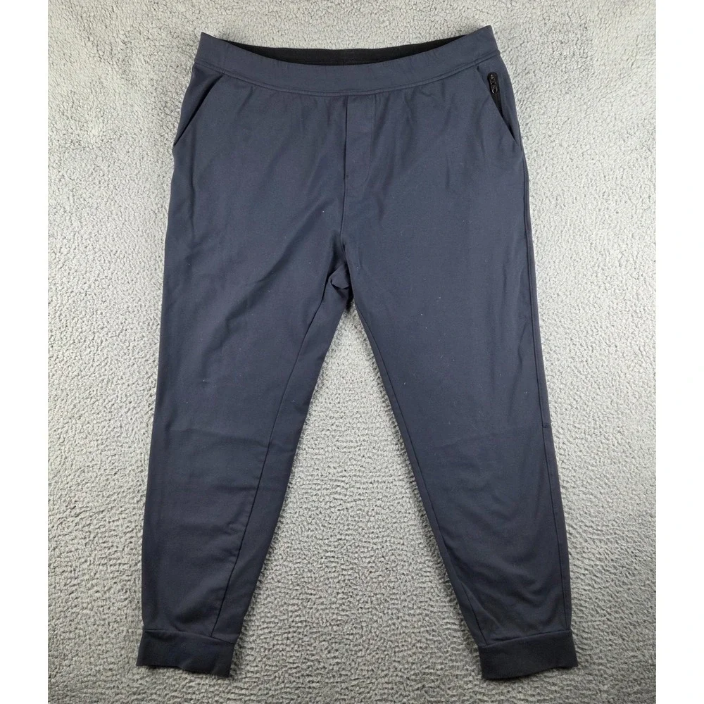 Public Rec Gamechanger Jogger Men 40x32 Blue Gray Pull On All Day Everyday Pants